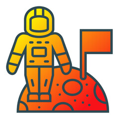 Moon Landing Icon
