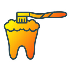 Teeth Brushing Icon