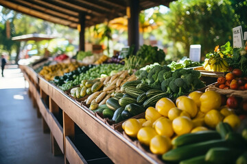 International Day of Awareness of Food Loss and Waste, Mindful Shopping: Sustainable Farmers' Market Finds, fruits and vegetables on the market