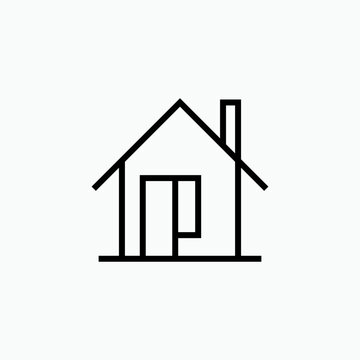 Home Icon. Residence Symbol - Vector