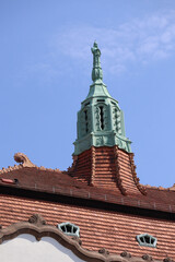 Fototapeta premium Roof of the county hall building