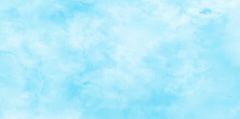 Fototapeta na wymiar Blue sky and white clouds floated in the sky with various tiny clouds, Abstract blue sky with clouds, Light blue background with watercolor, Soft cloud in the sky background blue tone for wallpaper.