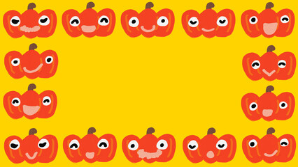 オバケカボチャのフレーム