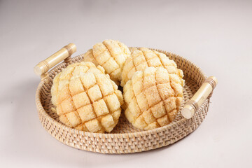 Japanese Bread, Vanilla Melon Pan