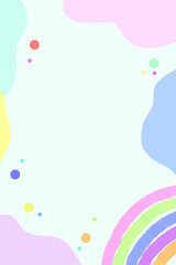 background with balloons