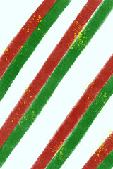 green and red background