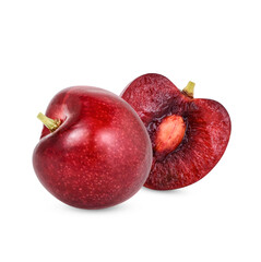 Cherry isolated on transparent background (.PNG)