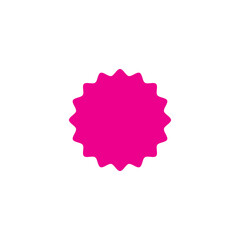 Magenta png shopping discount label badge png