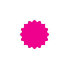Magenta png shopping discount label badge png