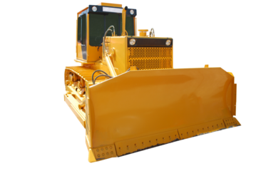 earth moving machine transparent