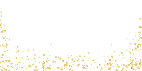 Magic stars vector overlay.  Gold stars scattered