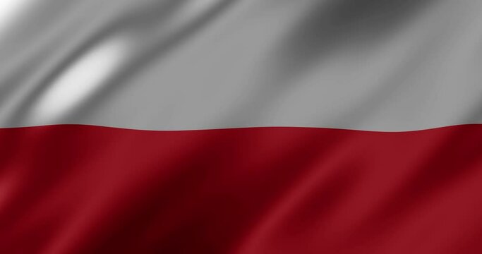 4k 3d Poland Waving Flag Animation Background,indonesia waving flag animation background