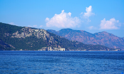 Marmaris Turunç Town View in Muğla Türkiye	