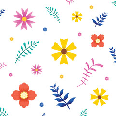 pattern with flowers