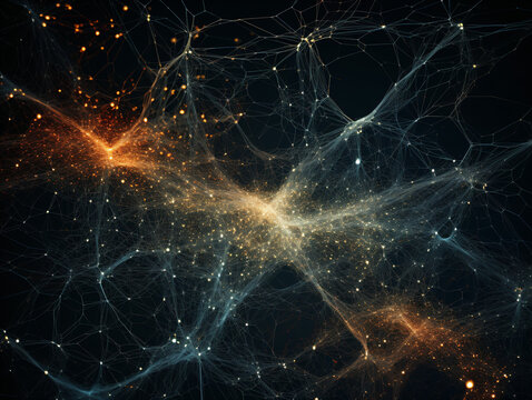 Background with space