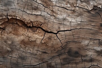 Aged timber surface with burnt patterns, horizontal lines. Concept of weathered wood and nature.