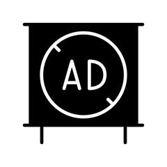 Advertisement Icon, Advertising Graphics, Ad Creation, Marketing Ads, Promotions