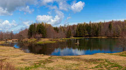 Calamone lake, Ventasso. Reggio Emilia. Italy