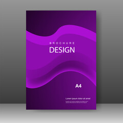 Book cover design modern. Annual report. Brochure template, catalog. Simple Flyer promotion. magazine. Vector illustration	
