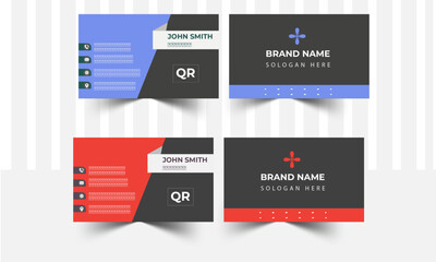 Professional Business Card template business card design, luxury business.