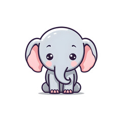 Fototapeta premium elephant cartoon