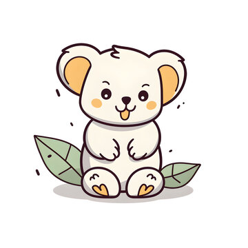 cartoon koala bear