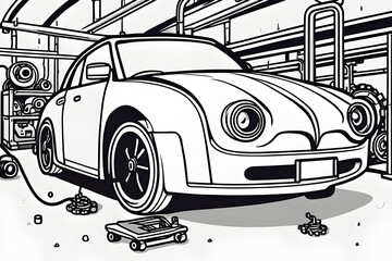 making a car. Generative AI﻿