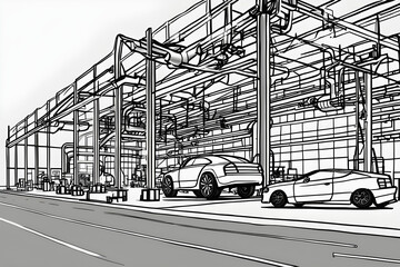 making a car. Generative AI﻿