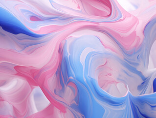 Fototapeta na wymiar abstract background with waves Bright pink violet digital Swirls of marble Generative ai