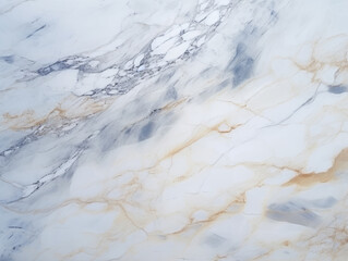 Marble stone abstract patterned surface, white and gray, gold, Generative ai