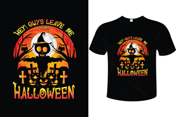 Halloween t-shirt design, vector. illustration