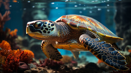 green sea turtle