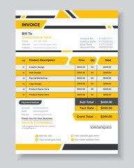 Invoice Design Layout Template