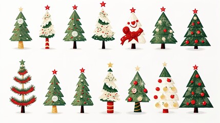 Fototapeta premium Christmas winter festive composition. Colorful Christmas, New Year background. Generative AI