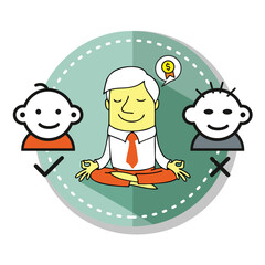 3d render, people avatar collection. Set of round stickers with cartoon character faces, user id thumbnail, modern icons for social account design. Portrait circles isolated on white background