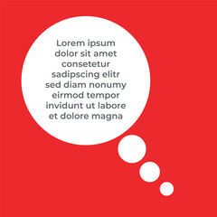 Bubble text template 