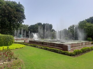 Fountain in the park