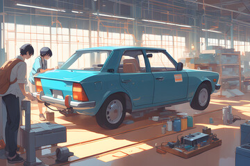 rechargeable battery, storage battery, secondary cell. Generative AI﻿