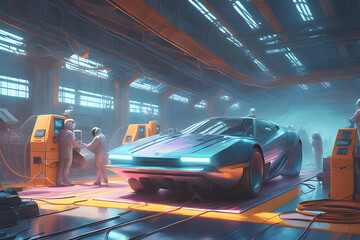 rechargeable battery, storage battery, secondary cell. Generative AI﻿