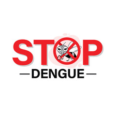 Stop Malaria sign. vector illustration.