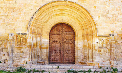 Monasterio de Les Santes Creus en la provincia de Tarragona, Catalunya, España, Europa
