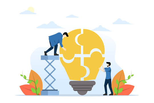 partnership concept helps the team to find solutions and win together, successful support to develop new ideas, work together or collaborate, partner, team help support each other to success.