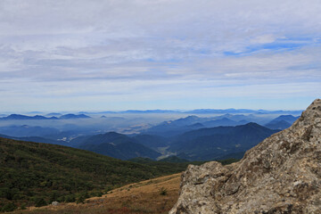 Naklejka premium 영주 소백산 비로봉
