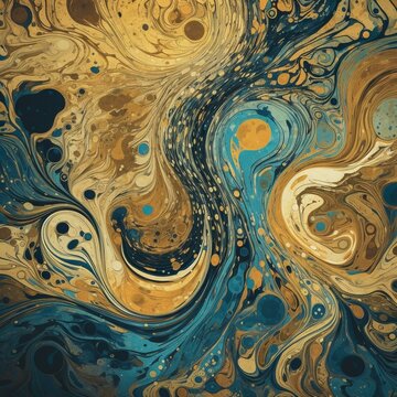 Digital Harmony Abstract Pixels Forming a Seamless Pattern