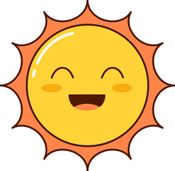 Cute Doodle Sun