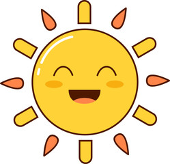 Cute Doodle Sun