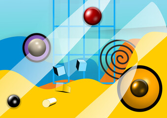 obraz abstrakcja © Marek