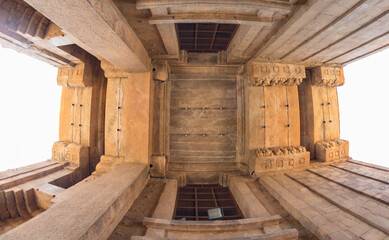 Fototapeta na wymiar Brihadeeswara Temple or Big Temple in Thanjavur,UNESCO World Heritage Site Tamil Nadu India.