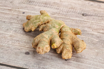 Raw ginger root fot cooking
