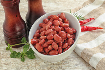 Red bean in tomato sauce